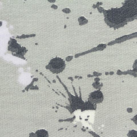Printed 100% Polyester French Terry Fabric
