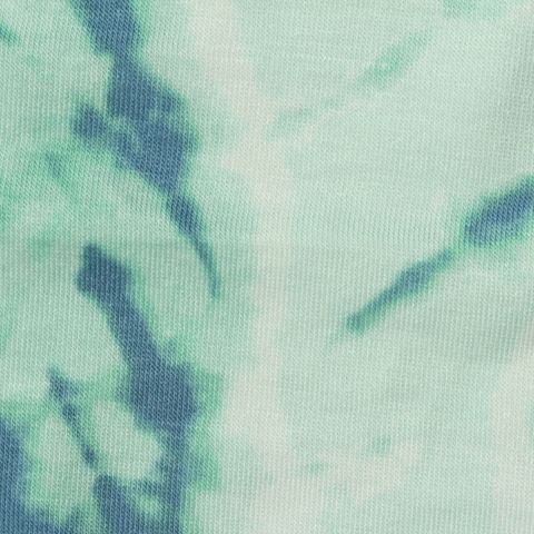 Blue Abstract Jersey Knit, Modal-Poly