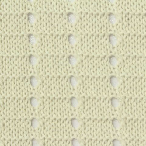 Jacquard Polyester Cotton Pointelle Knit Fabric