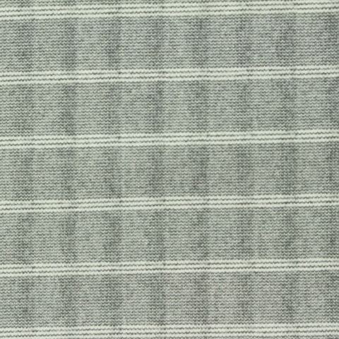 Plaid Polyester Stretch Knit Fabric