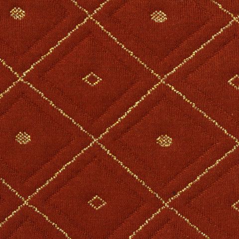 Jacquard Polyester Viscose Metallic Knit Fabric