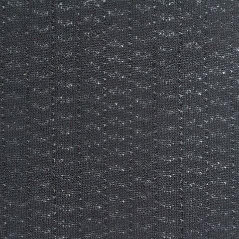 Dark Grey Marl Jacquard, Poly-Viscose