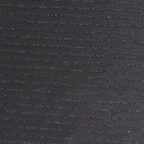 Silver Horizontal-Stripe Knit, Nylon