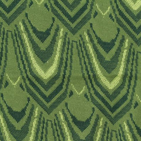 Jacquard 100% Polyester Knit Fabric