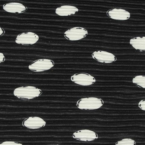Dotted Plissé Fabric