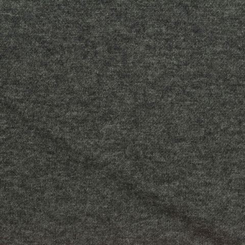 Dark Grey Marl Fleece, Poly-Cotton