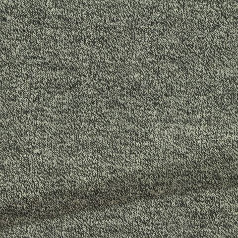 Heather Brushed Polyester Cotton French Terry Fabric