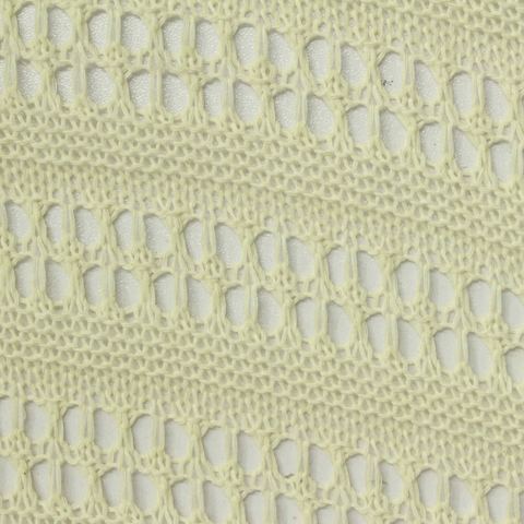 Jacquard Polyester Cotton Pointelle Knit Fabric