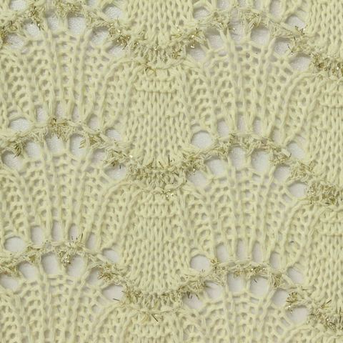 Jacquard Polyester Cotton Pointelle Knit Fabric