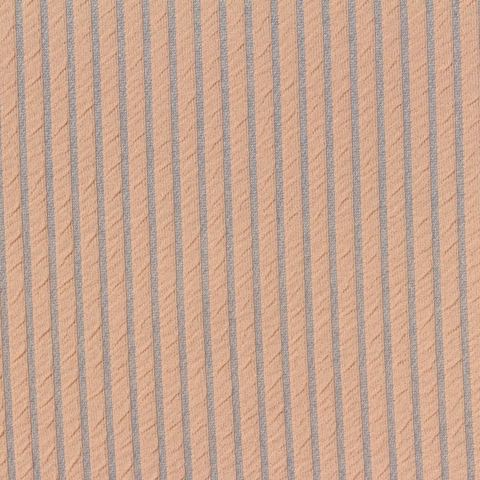Fine Striped Nylon Stretch Interlock Knit Fabric
