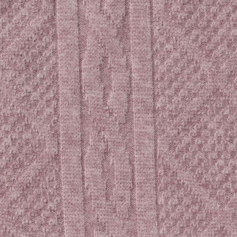 Jacquard Viscose Polyester Blend Stretch Rib Knit Fabric