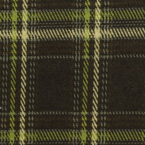 Bold Plaid Polyester Stretch Interlock Knit Fabric