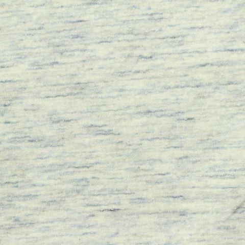 Fine Heather Cotton Viscose Stretch Birdseye Knit Fabric