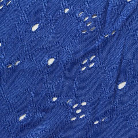Jacquard Polyester Stretch Knit Fabric