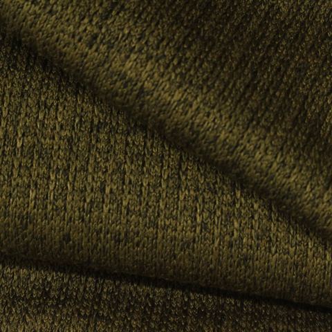 Heather Brushed 100% Polyester Knit Fabric