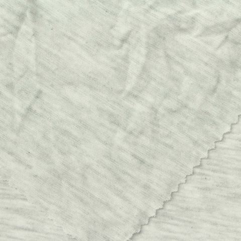 Fine Heather Polyester Tencel Lyocell Stretch Knit Fabric