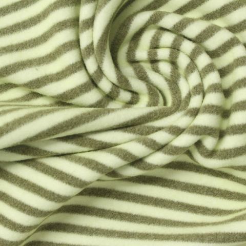 Striped Polyester Stretch Velvet Fabric