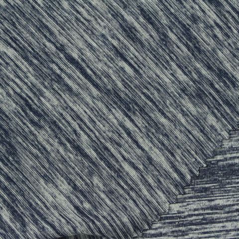 Heather Polyester Stretch Knit Fabric