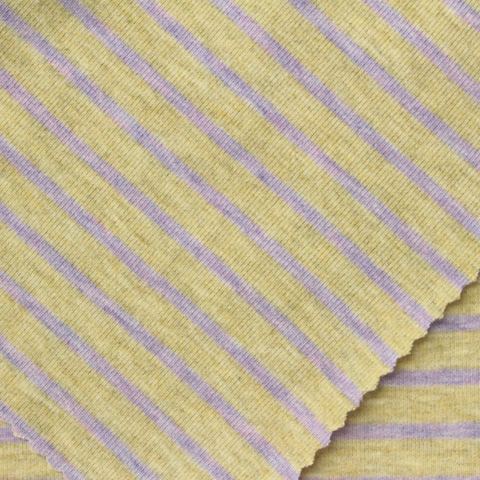 Fine Striped Polyester Knit Fabric