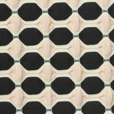 Jacquard Polyester Viscose Stretch Knit Fabric