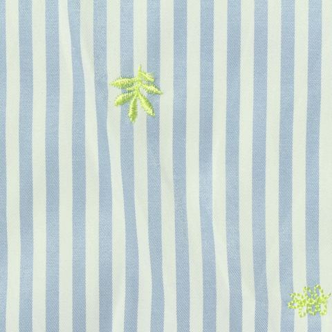 Fine Striped Polyester Cotton Woven Fabric