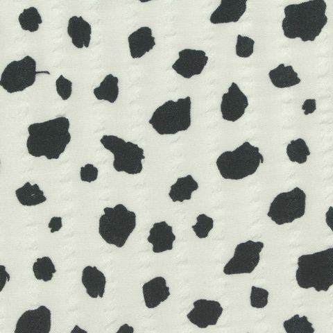 Animal Print 100% Polyester Seersucker Fabric