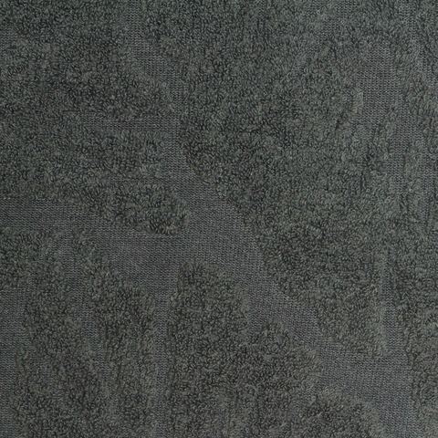 Dark Grey Abstract Jacquard, Poly-Cotton
