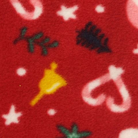 Printed 100% Polyester Fleece Fabric