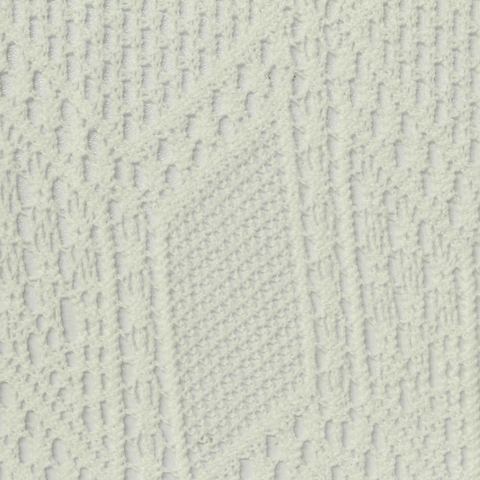 White Openwork Lace, Poly-Cotton