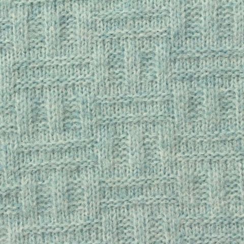 Jacquard Brushed 100% Polyester Pointelle Knit Fabric