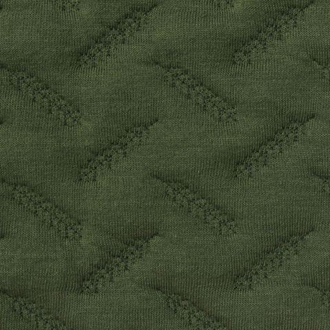Jacquard Polyester Cotton Stretch Knit Fabric