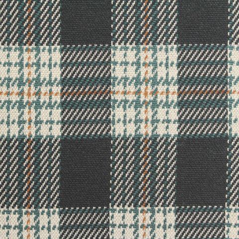 Bold Plaid Polyester Stretch Knit Fabric