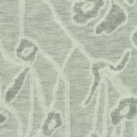 Jacquard Polyester Viscose Stretch Pointelle Knit Fabric