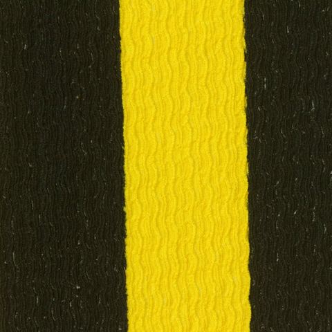Bold Striped Polyester Stretch Warp Knit Fabric