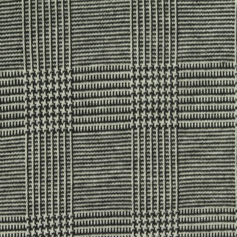 Bold Plaid Polyester Stretch Knit Fabric