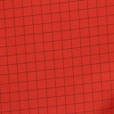 Fine Plaid 100% Polyester Woven Fabric