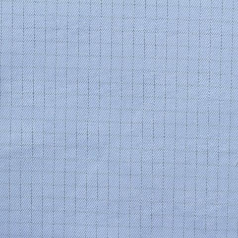 Fine Plaid Polyester Cotton Twill Fabric
