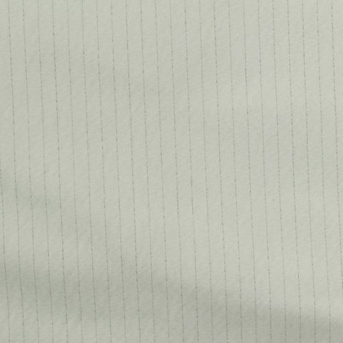 Grey Vertical-Stripe Woven