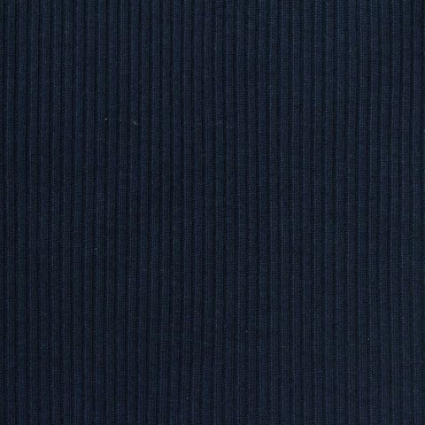 Polyester Cotton Blend Rib Knit Fabric