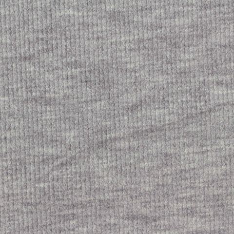 Heather Grey Marl Knit, Viscose-Poly