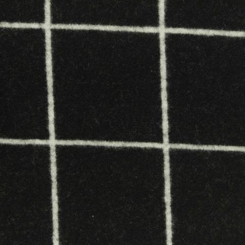 Bold Plaid Brushed Polyester Stretch Knit Fabric