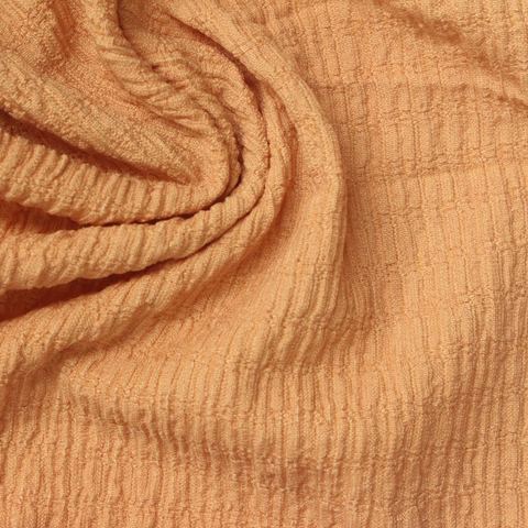 Jacquard Polyester Stretch Crepe Fabric