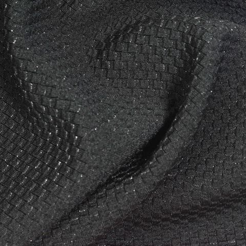 Jacquard Polyester Stretch Knit Fabric