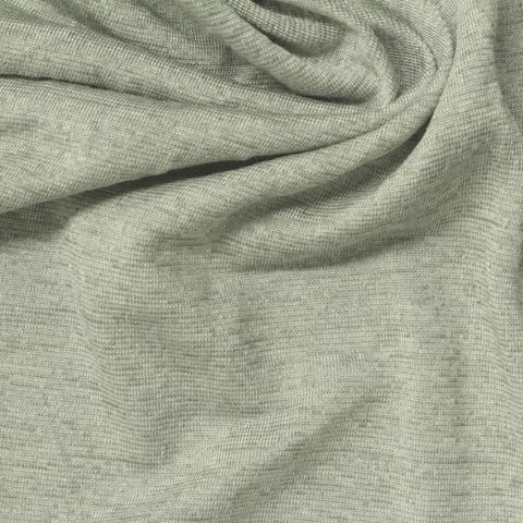 Heather Viscose Polyester Blend Jersey Knit Fabric
