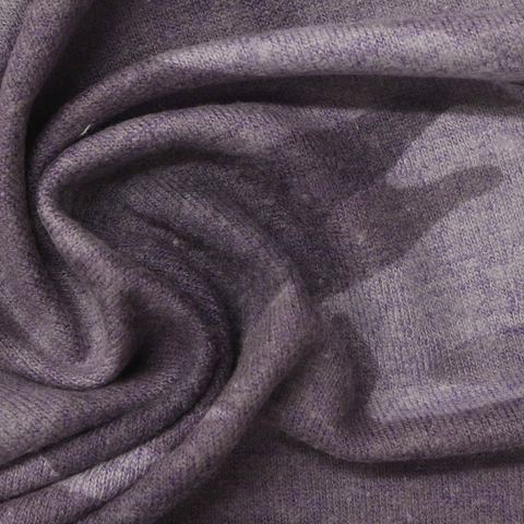 Printed Viscose Polyester Stretch Chunky Knit Fabric