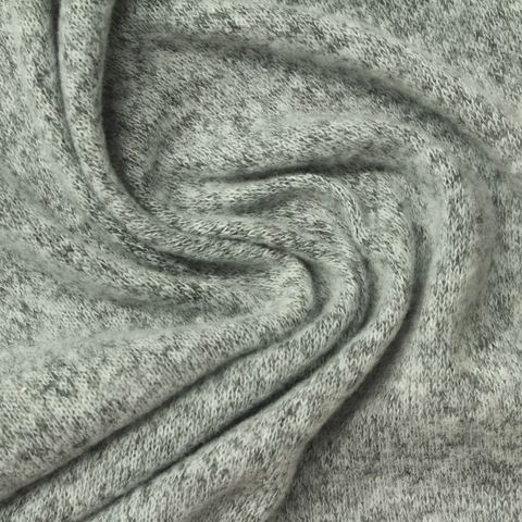 Heather Polyester Stretch Knit Fabric