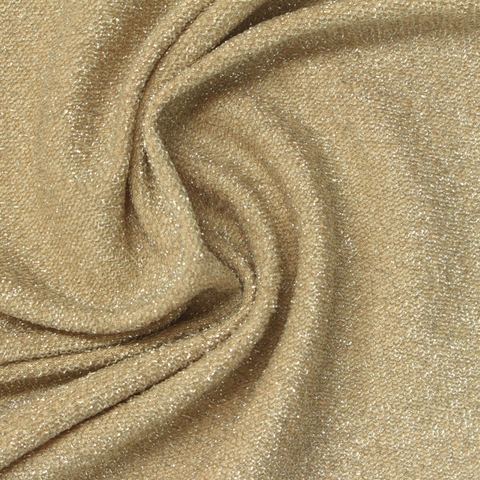 Polyester Metallic Stretch French Terry Fabric
