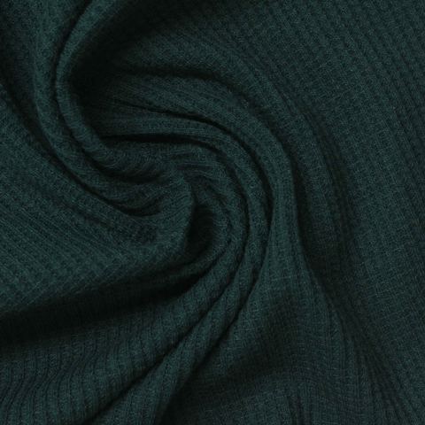 Cotton Polyester Waffle Knit Fabric