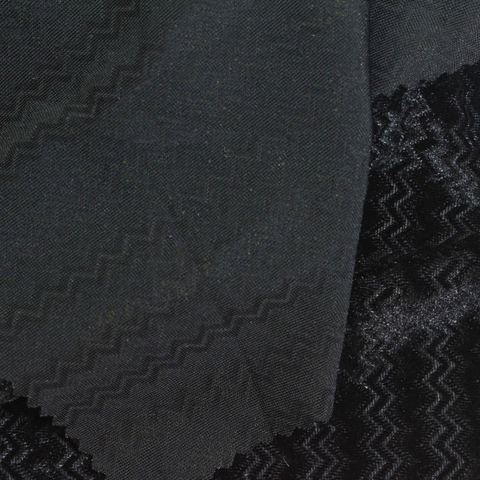 Jacquard Polyester Stretch Knit Fabric