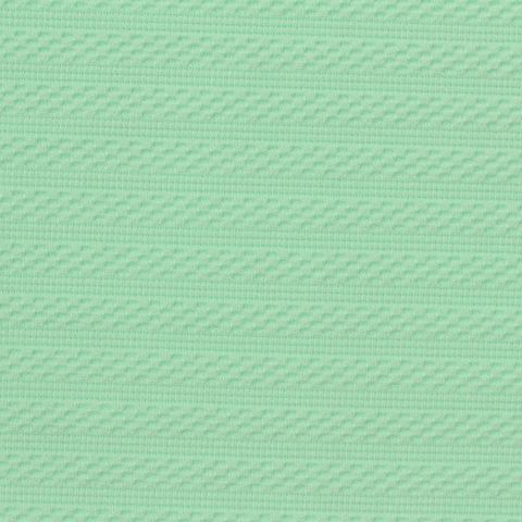 Striped Polyester Stretch Knit Fabric
